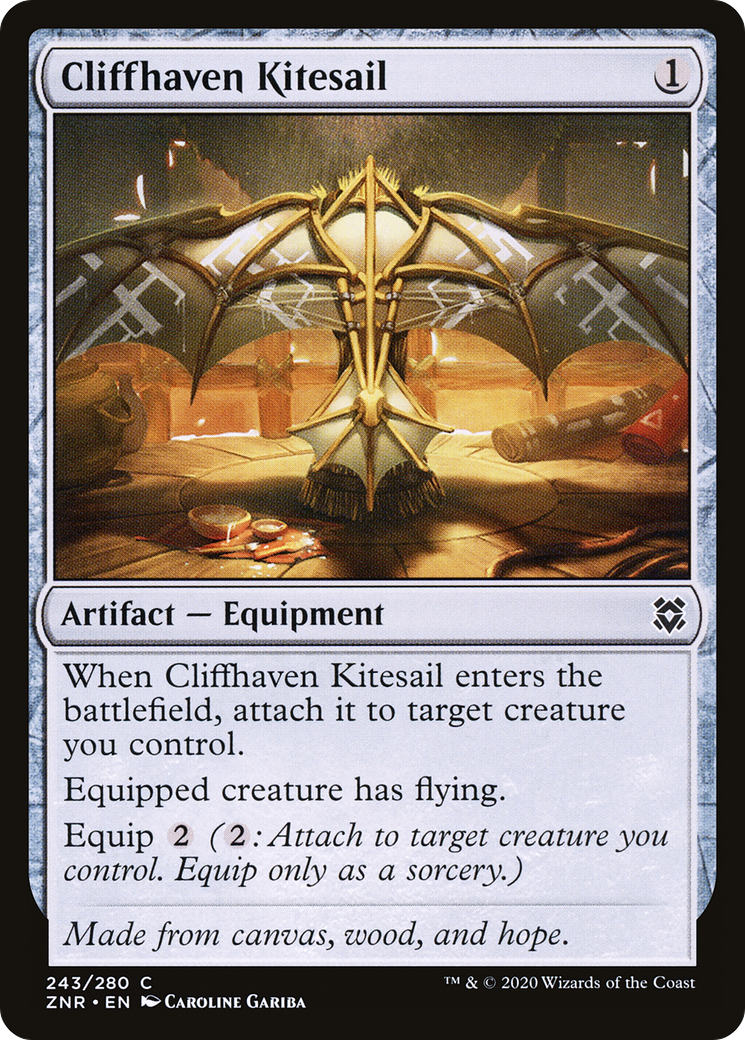 Cliffhaven Kitesail (ZNR-243) [Zendikar Rising]