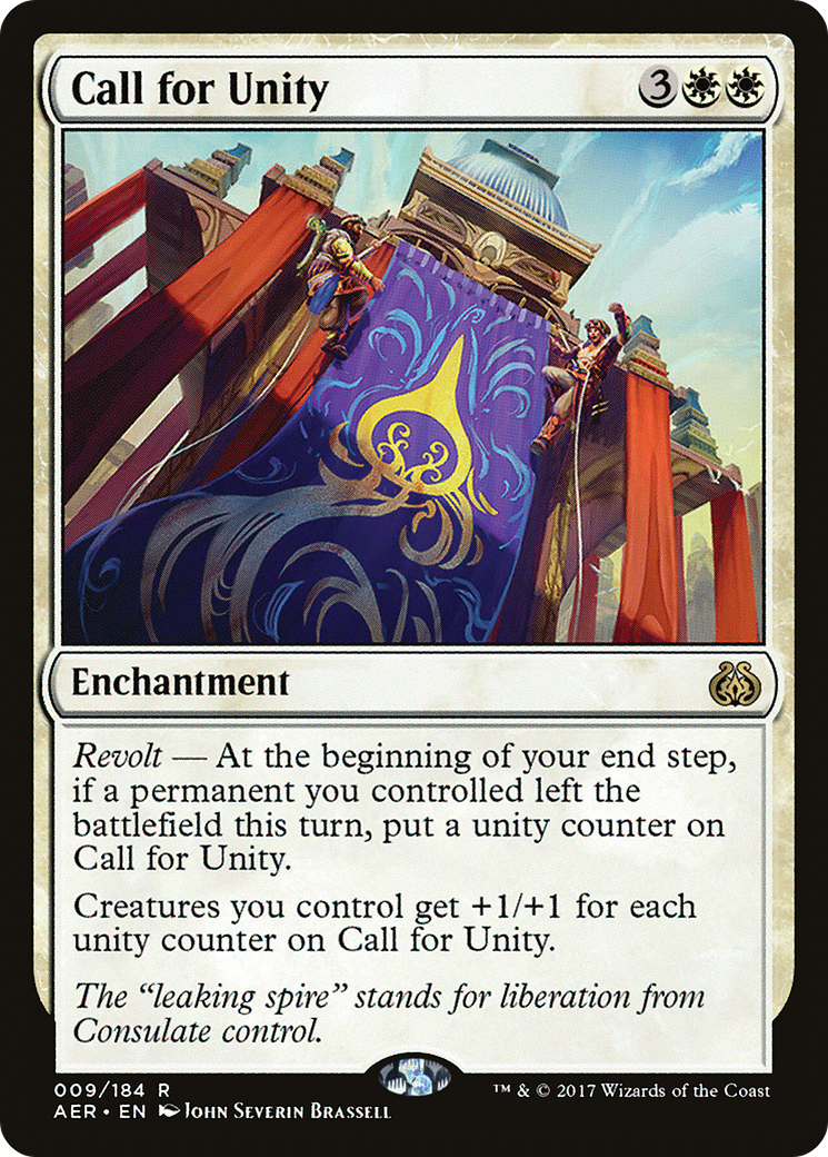 Call for Unity (AER-009) [Aether Revolt]