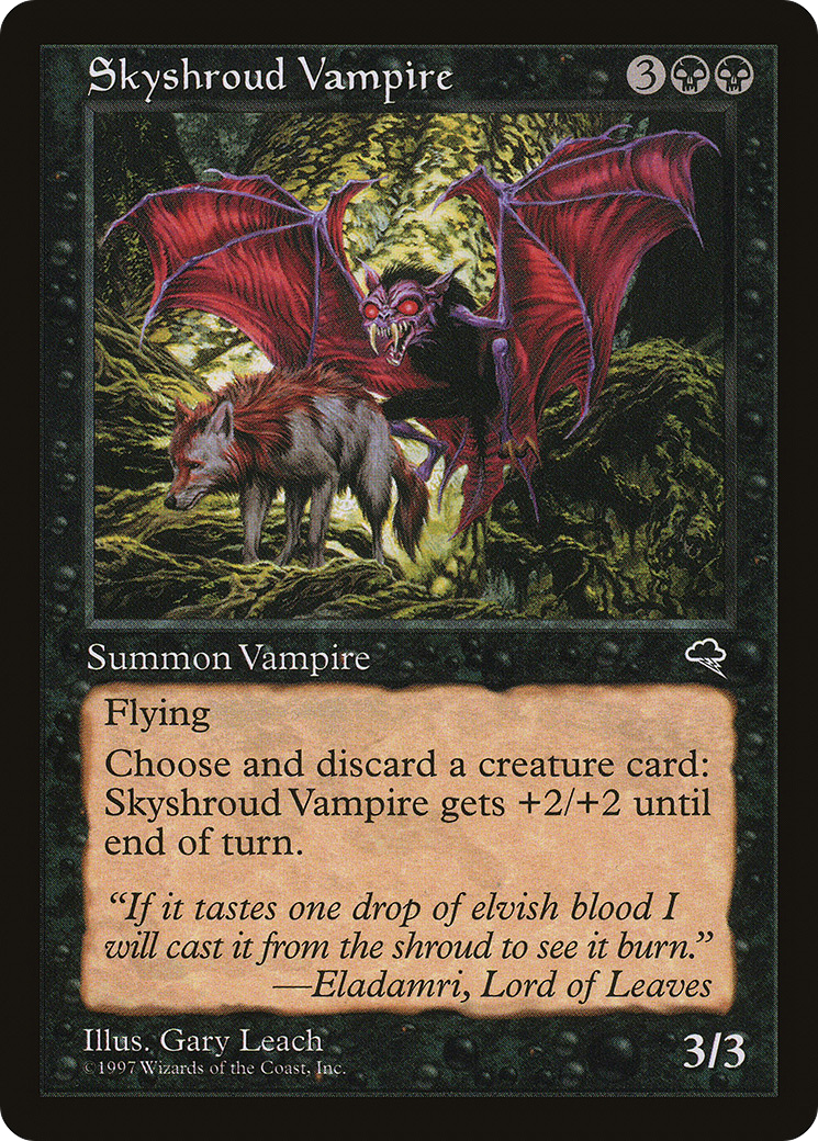 Skyshroud Vampire (TMP-157) [Tempest]