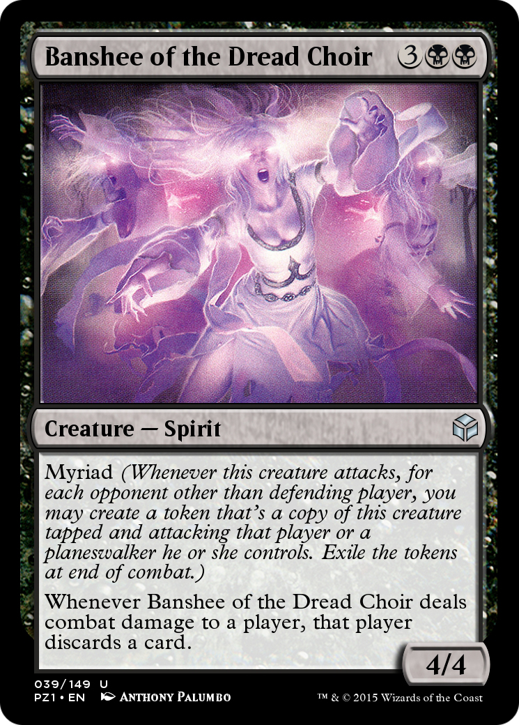 Banshee of the Dread Choir (PZ1-039) [Legendary Cube Prize Pack] Foil