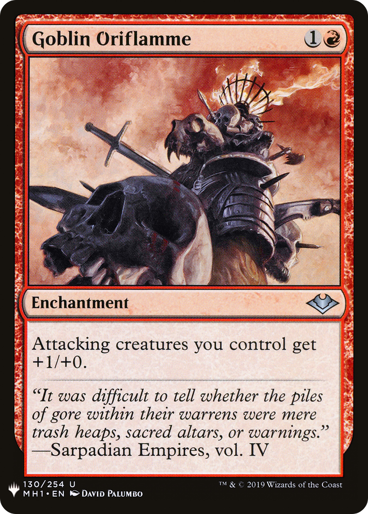 Goblin Oriflamme (LIST-MH1-130) [The List]