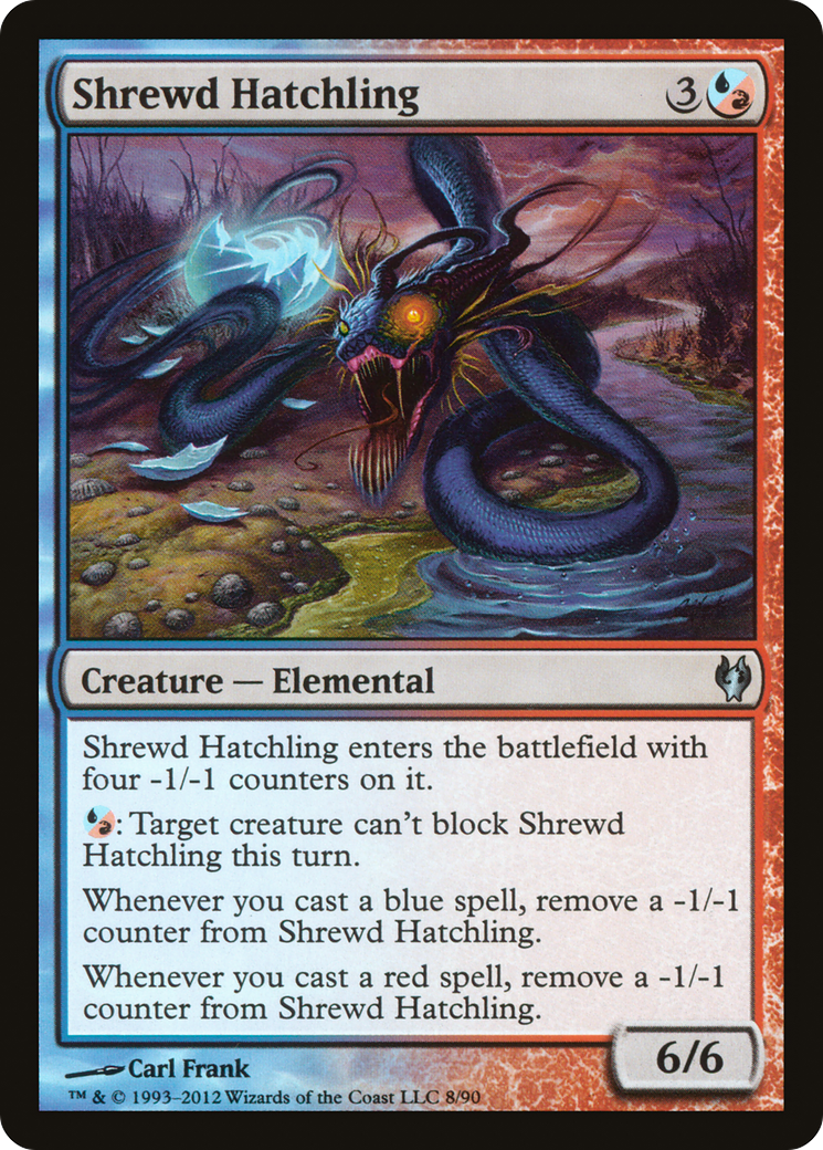 Shrewd Hatchling (DDJ-008) [Duel Decks: Izzet vs. Golgari]