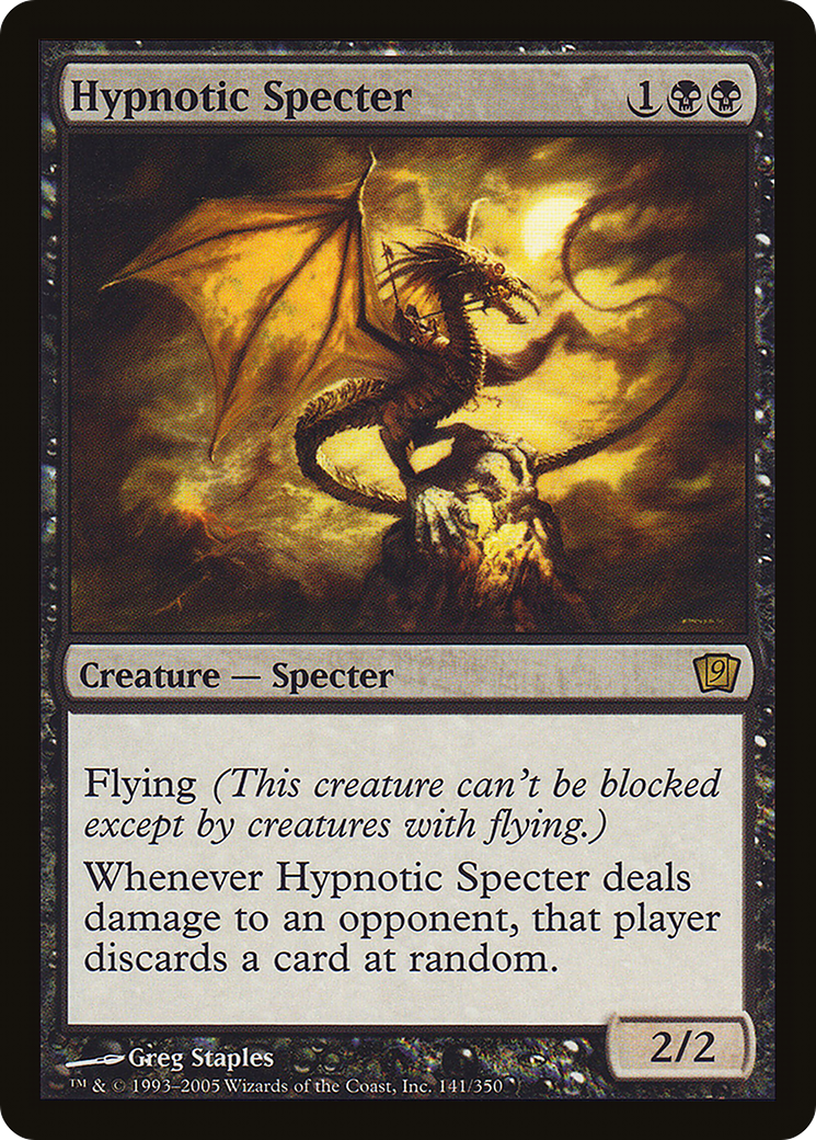 Hypnotic Specter (9ED-141) [9th Edition] Foil