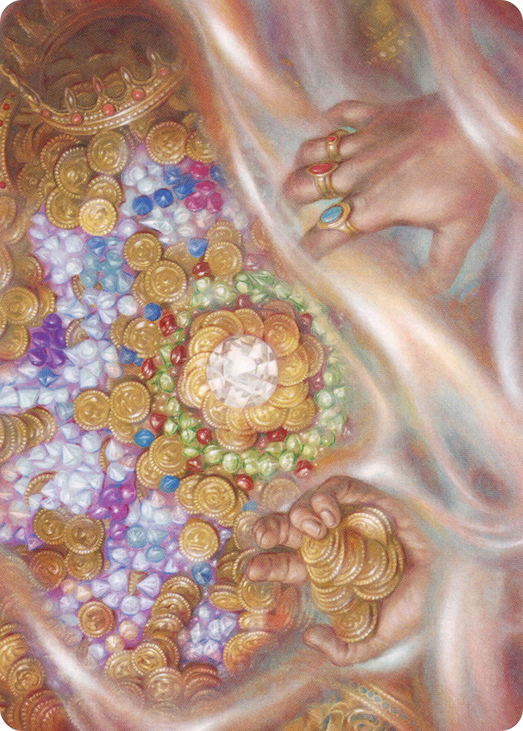 Strike It Rich // Strike It Rich (AMH2-036) (Borderless) [Modern Horizons 2 Art Series] Foil