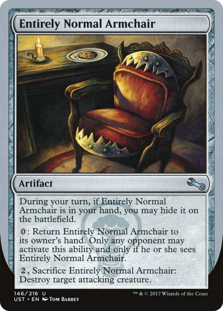 Entirely Normal Armchair (UST-146) [Unstable]