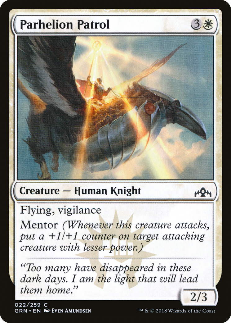Parhelion Patrol (GRN-022) [Guilds of Ravnica] Foil