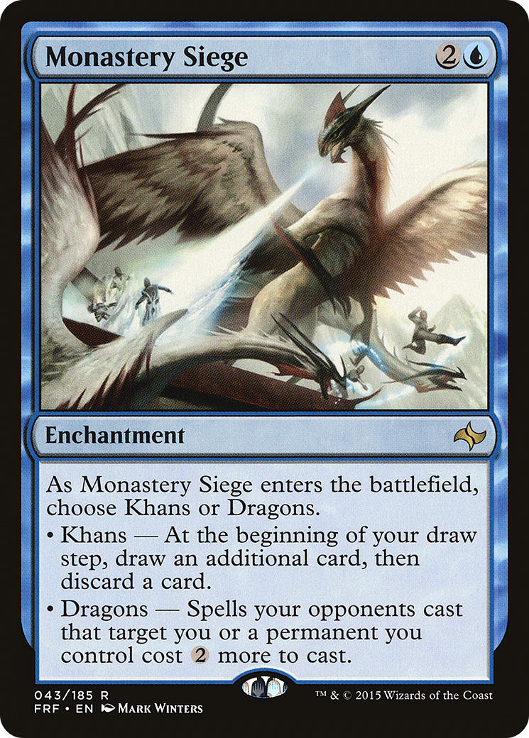 Monastery Siege (FRF-043) [Fate Reforged] Foil