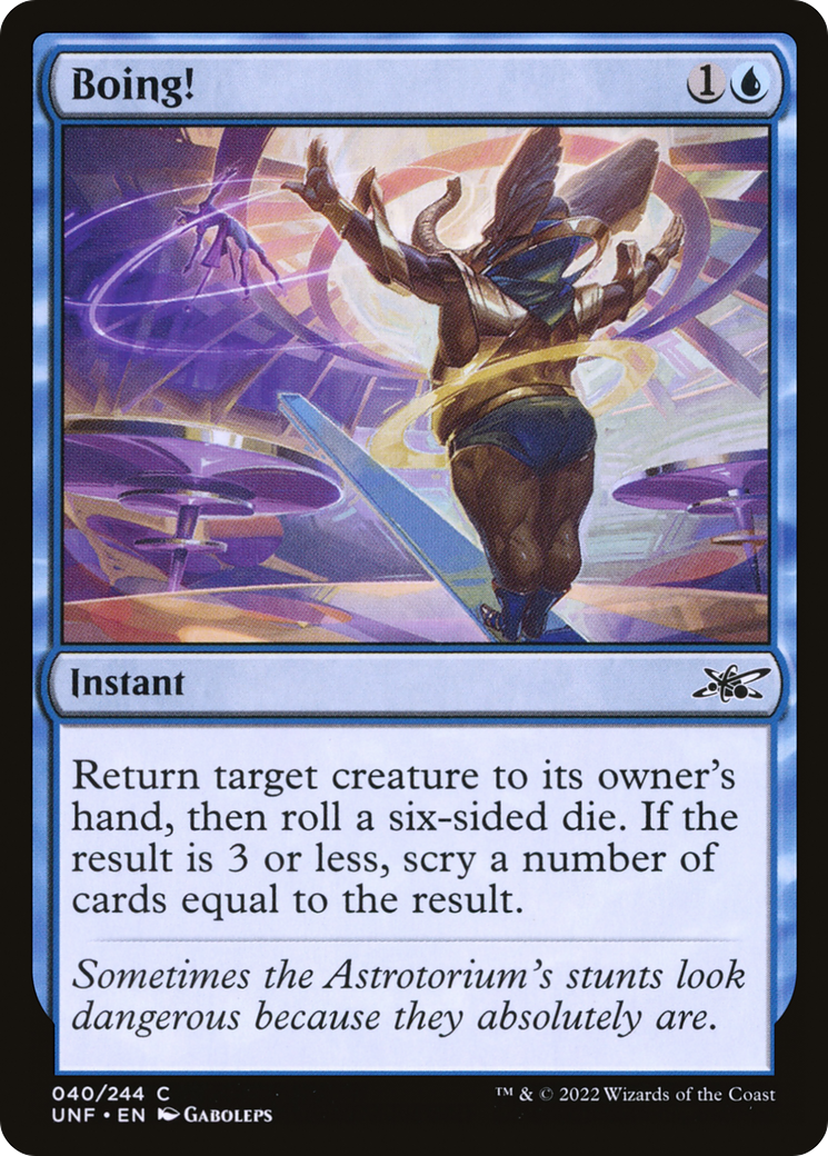 Boing! (UNF-040) [Unfinity] Foil