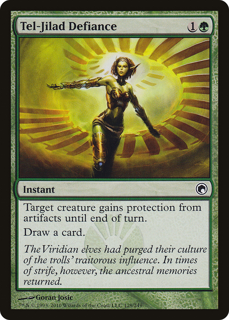 Tel-Jilad Defiance (SOM-129) [Scars of Mirrodin]