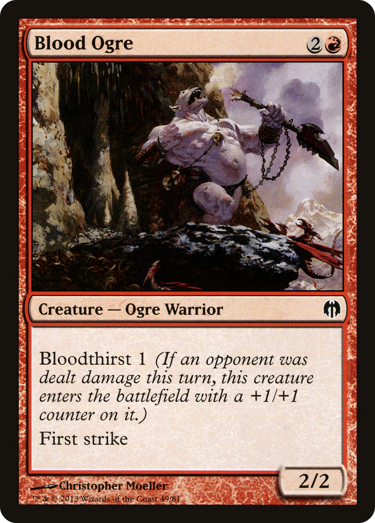 Blood Ogre (DDL-049) [Duel Decks: Heroes vs. Monsters]