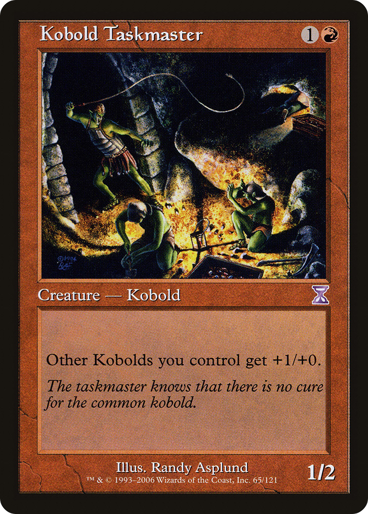 Kobold Taskmaster (TSB-065) [Time Spiral Timeshifted]