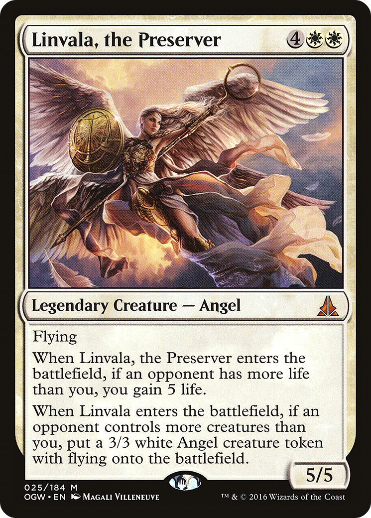 Linvala, the Preserver (OGW-025) [Oath of the Gatewatch] Foil