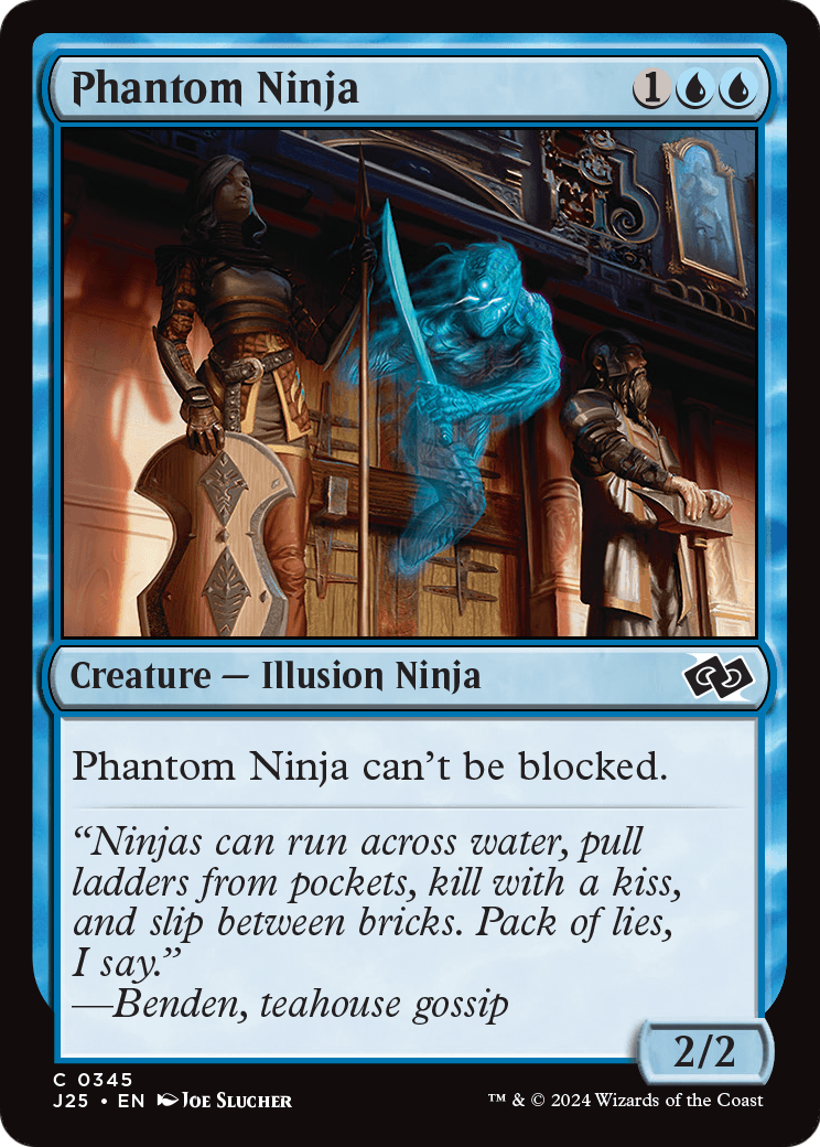 Phantom Ninja (J25-345) [Foundations Jumpstart]