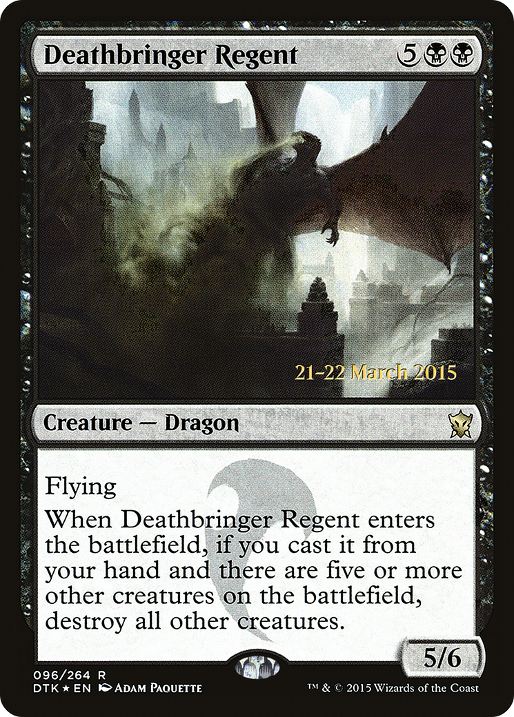 Deathbringer Regent (PRE-96S) [Dragons of Tarkir Promos] Foil