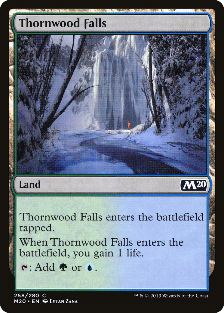 Thornwood Falls (M20-258) [Core Set 2020] Foil