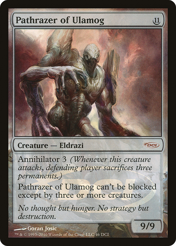 Pathrazer of Ulamog (WPN-046) [DCI Promos] Foil