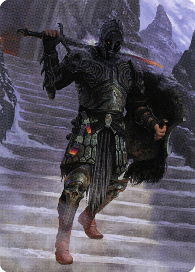 Dakkon, Shadow Slayer // Dakkon, Shadow Slayer (AMH2-049) (Borderless) [Modern Horizons 2 Art Series] Foil