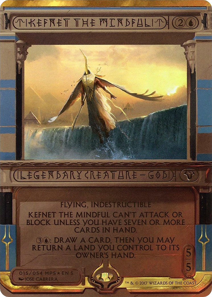 Kefnet the Mindful (MPS2-015) (Borderless) [Amonkhet Invocations] Foil