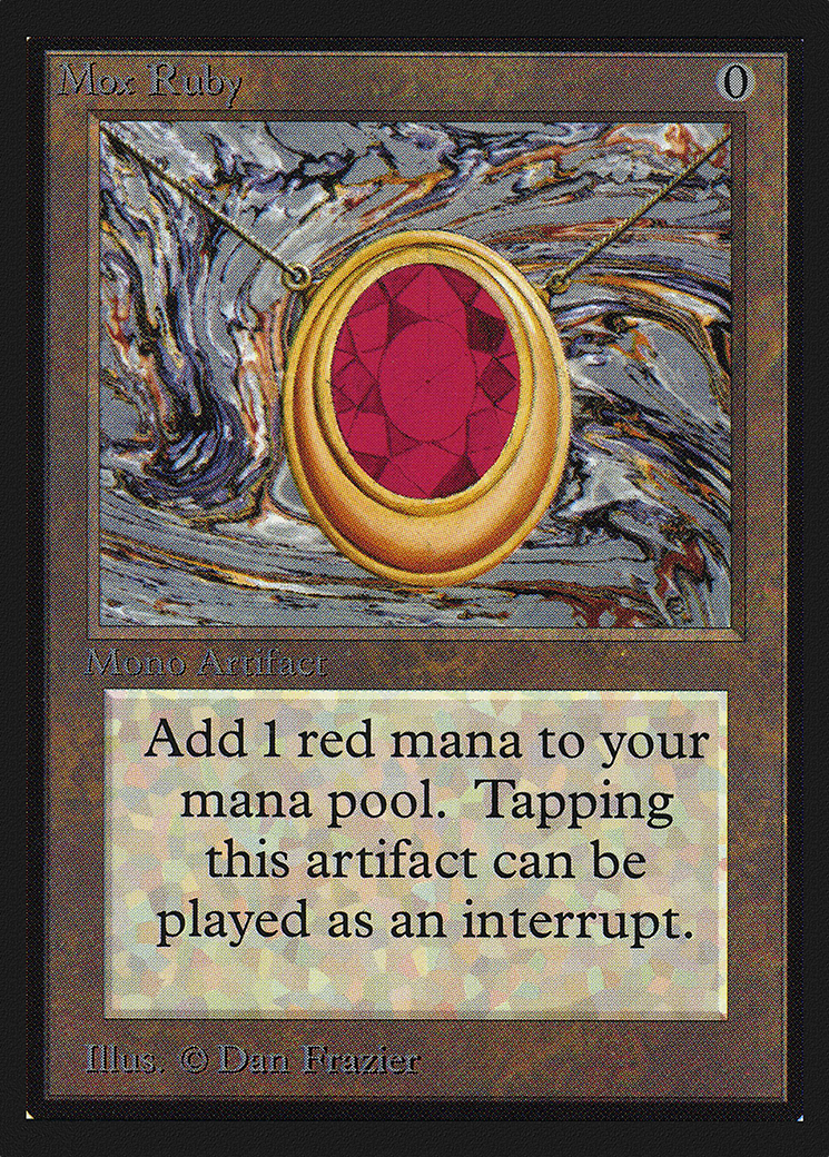 Mox Ruby (IE) [Intl. Collectors' Edition]