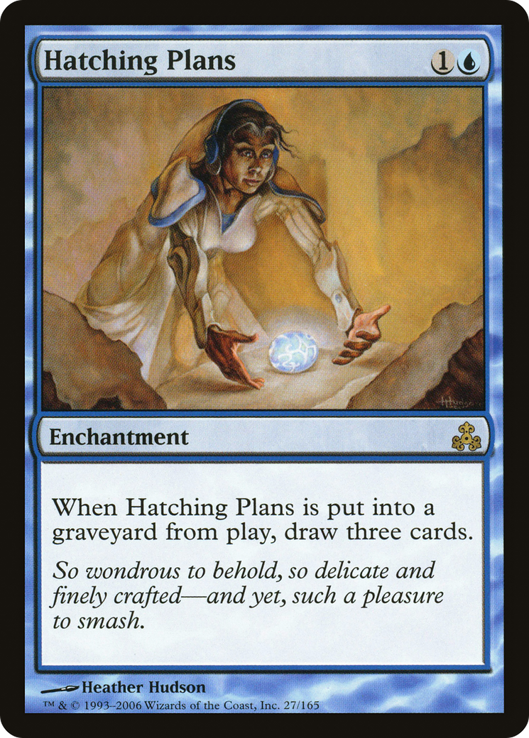 Hatching Plans (GPT-027) [Guildpact] Foil