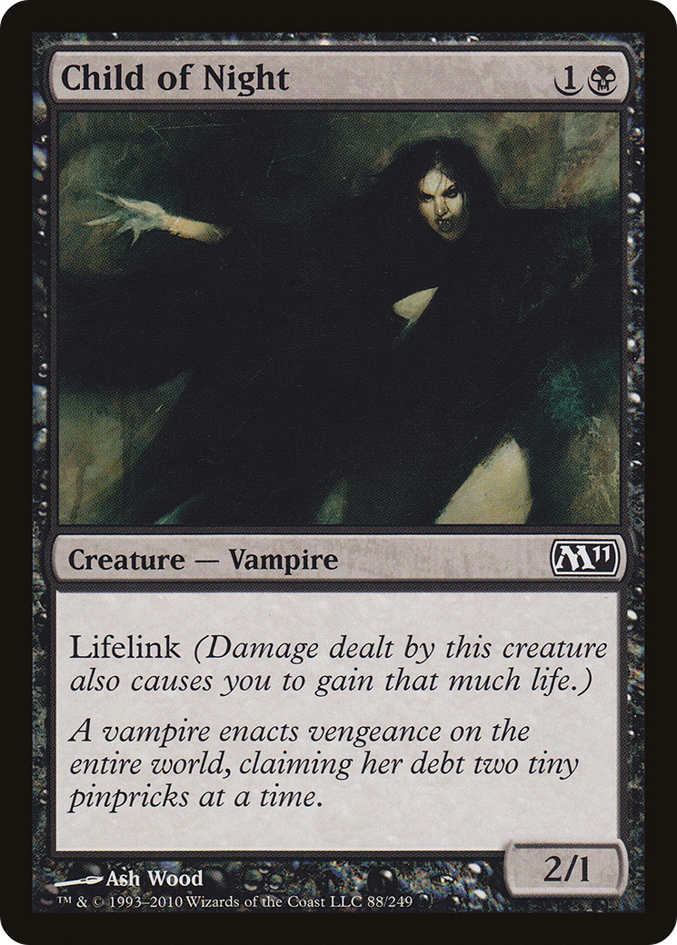 Child of Night (M11-088) [Magic 2011] Foil