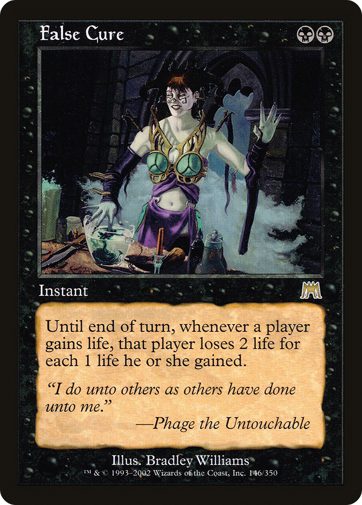 False Cure (ONS-146) [Onslaught] Foil