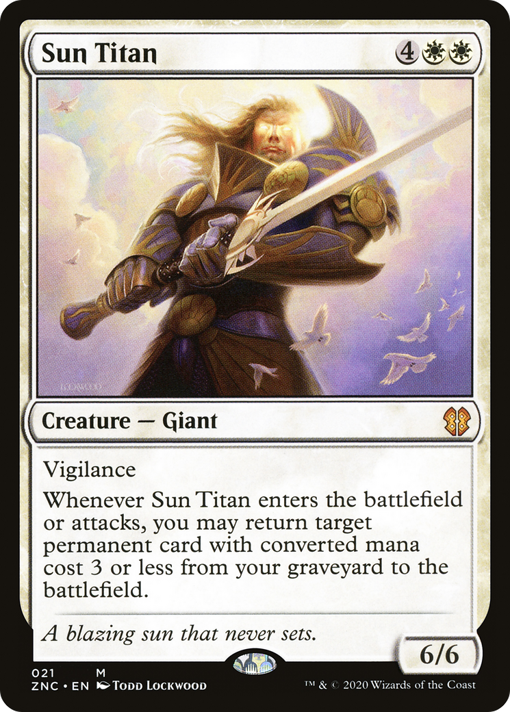 Sun Titan (ZNC-021) [Zendikar Rising Commander]
