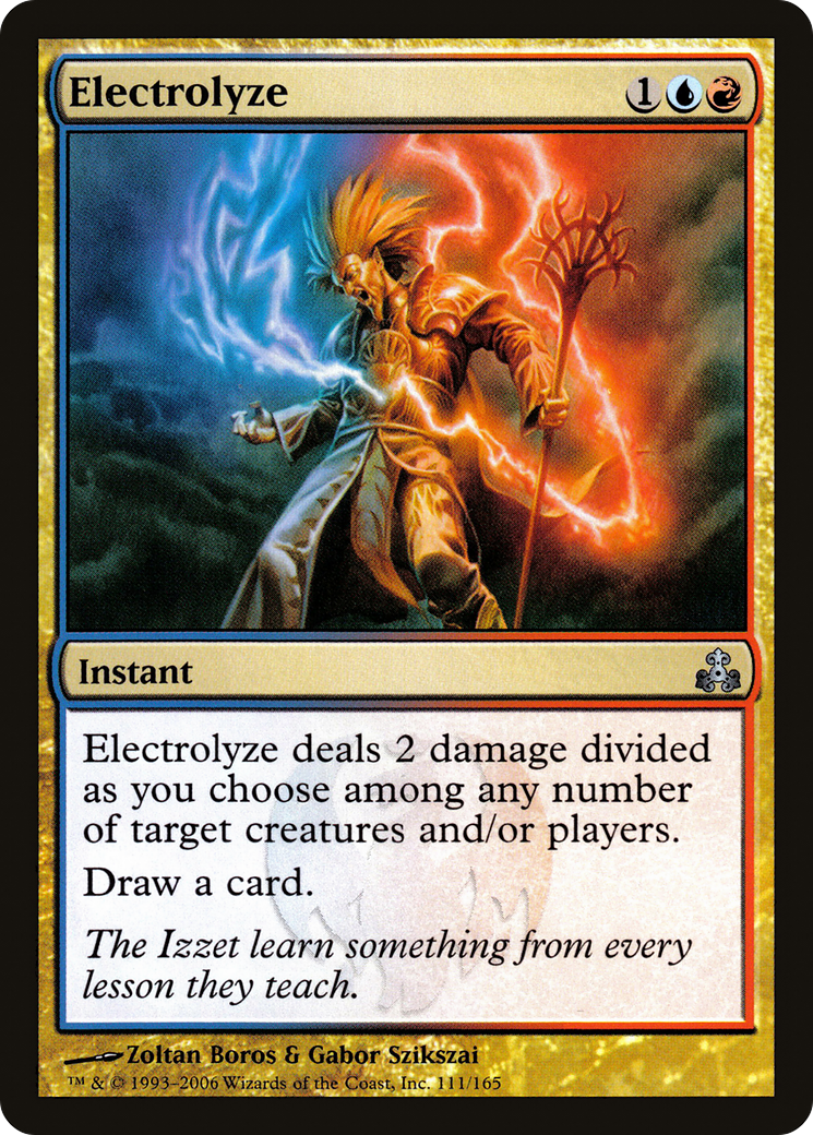 Electrolyze (GPT-111) [Guildpact] Foil