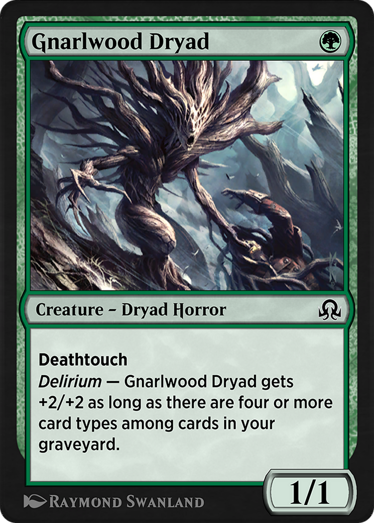 Gnarlwood Dryad (SIR-196) [Shadows over Innistrad Remastered]