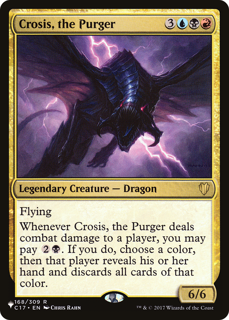 Crosis, the Purger (LIST-C17-168) [The List]