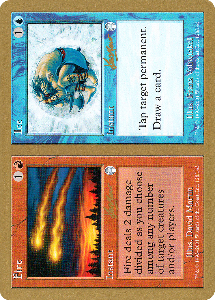 Fire // Ice - 2002 Sim Han How (APC) [World Championship Decks 2002]