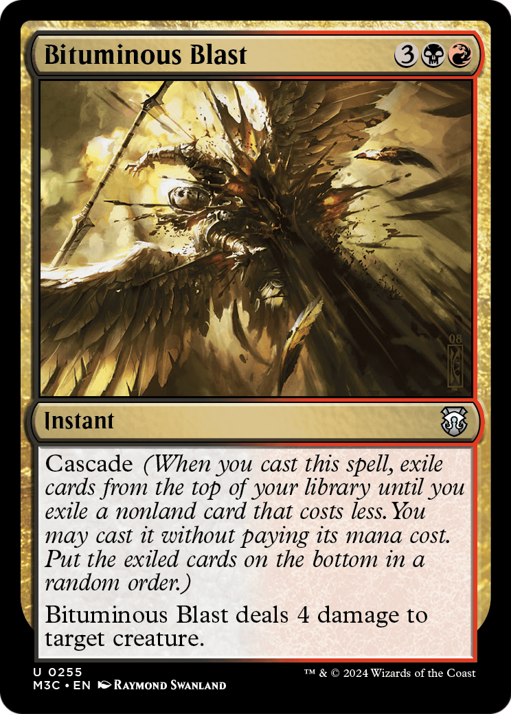 Bituminous Blast (M3C-255) [Modern Horizons 3 Commander]