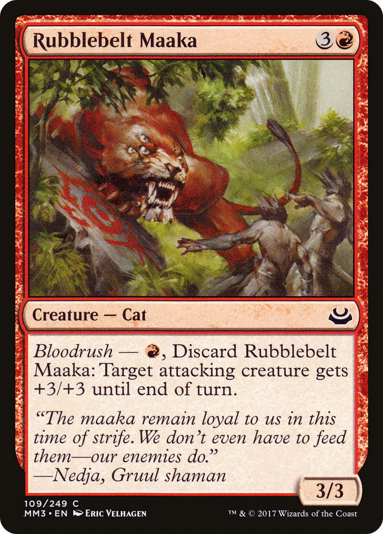 Rubblebelt Maaka (MM3-109) [Modern Masters 2017]