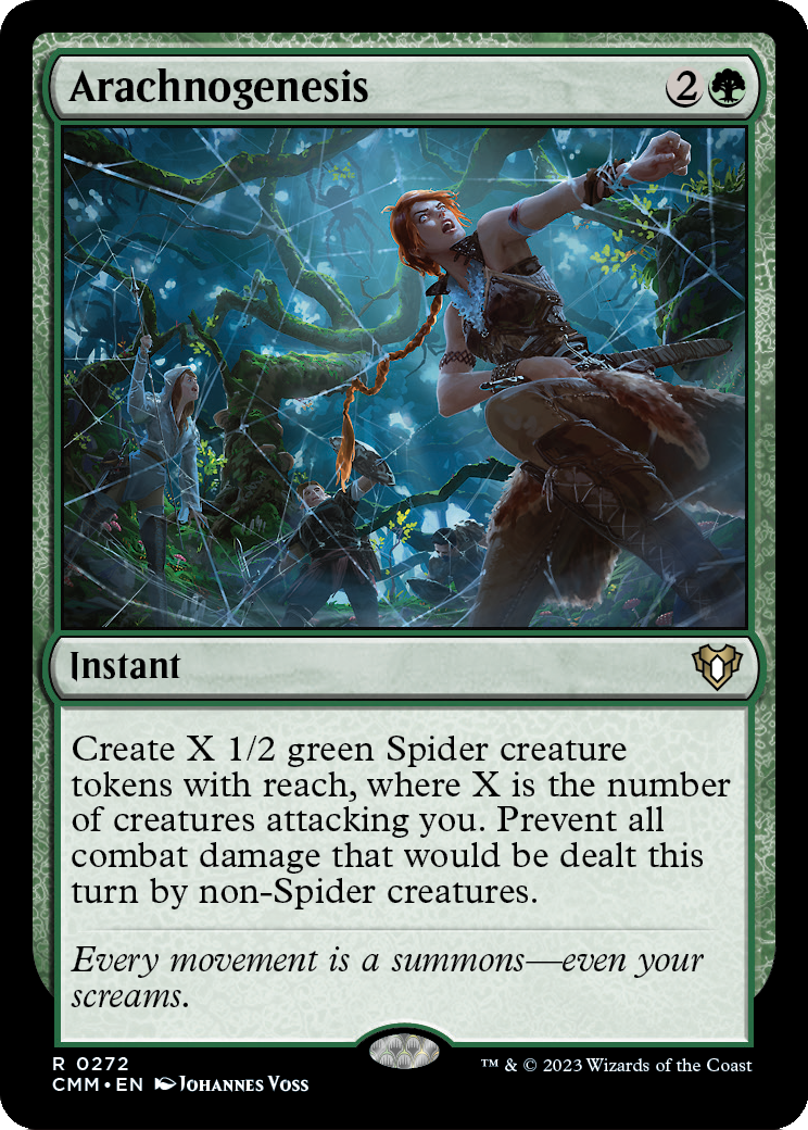 Arachnogenesis (CMM-272) [Commander Masters] Foil