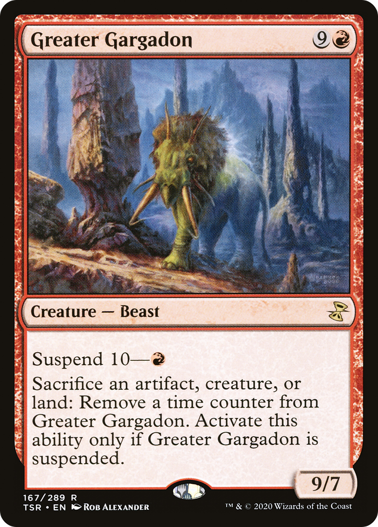 Greater Gargadon (TSR-167) [Time Spiral Remastered]