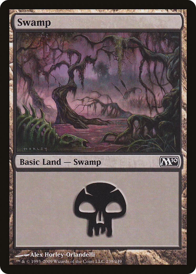 Swamp (M10-239) [Magic 2010] Foil