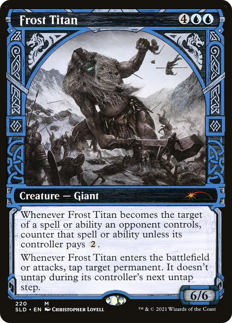 Frost Titan (SLD-220) (Showcase) [Secret Lair Drop] Foil