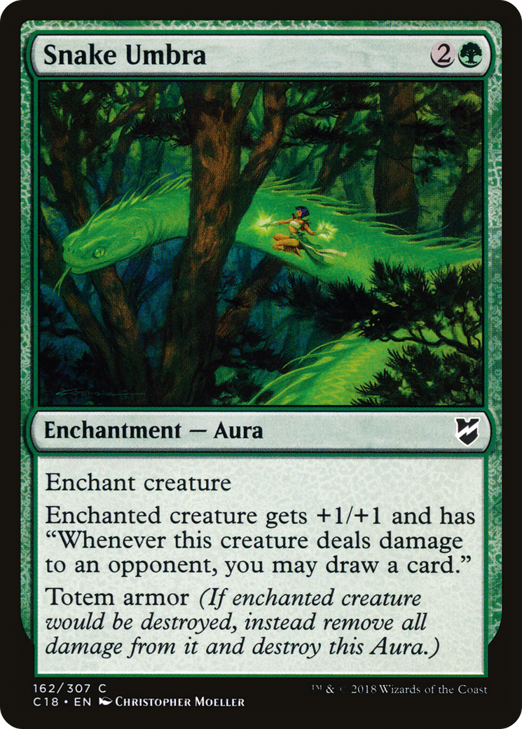 Snake Umbra (C18-162) [Commander 2018]