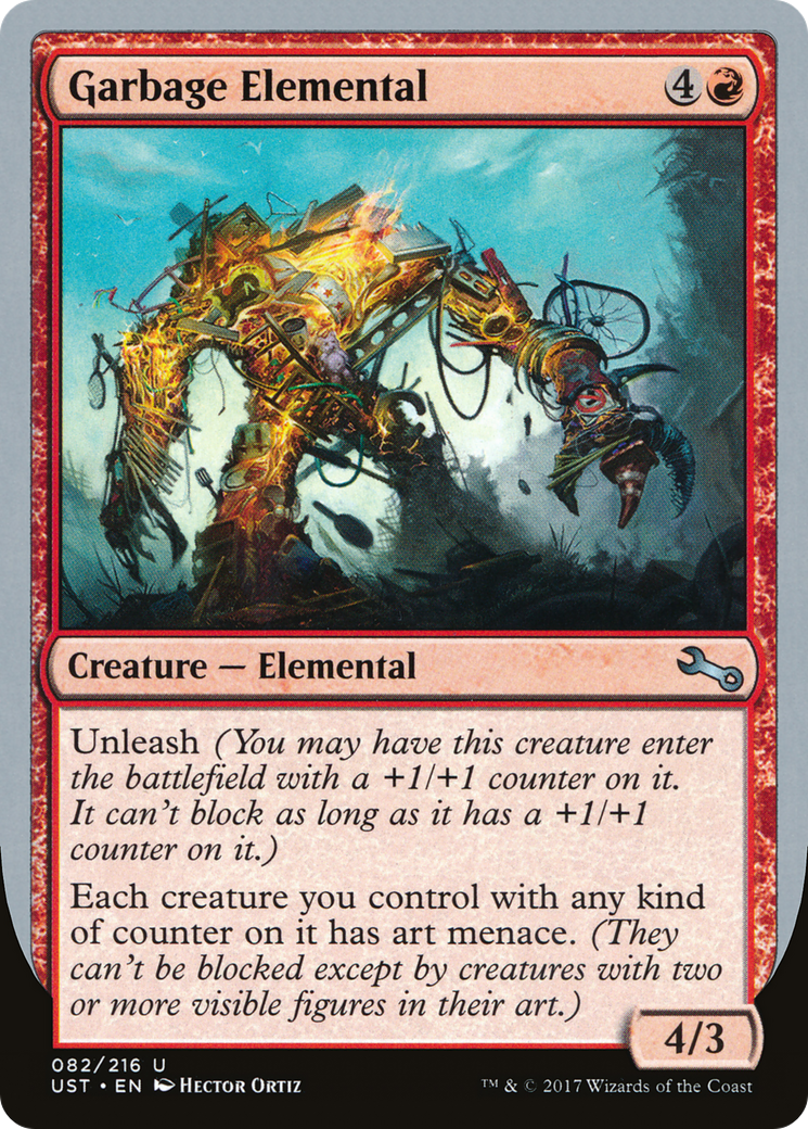Garbage Elemental (E) (UST-82E) [Unstable]