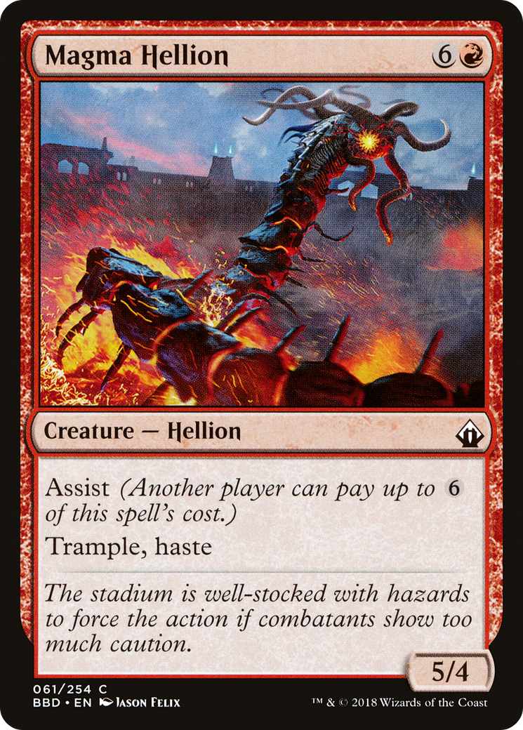 Magma Hellion (BBD-061) [Battlebond] Foil