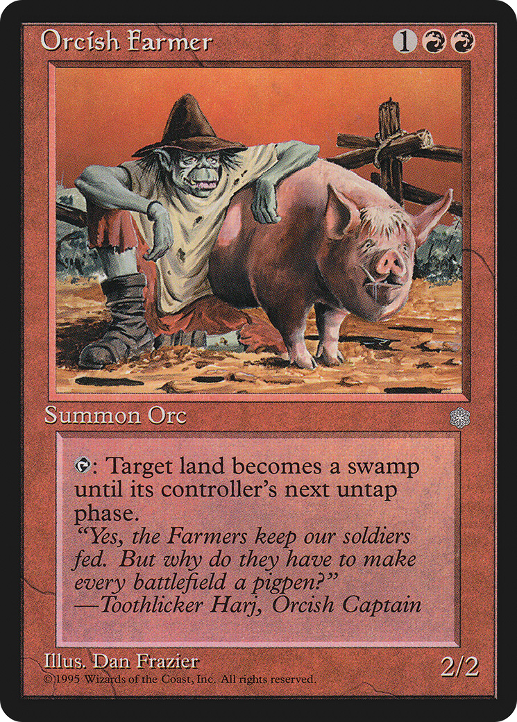 Orcish Farmer (ICE-207) [Ice Age]