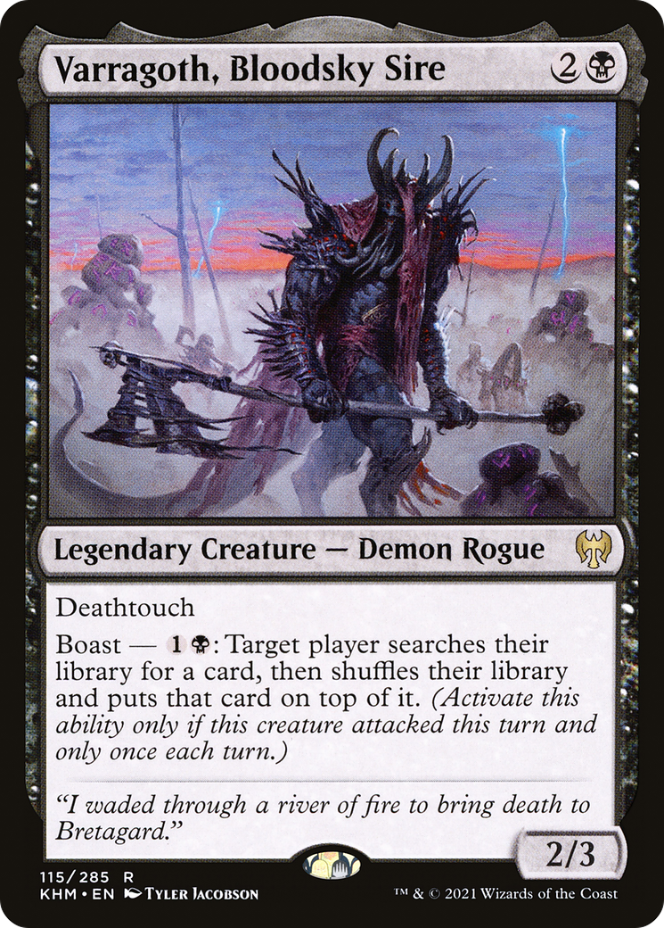 Varragoth, Bloodsky Sire (KHM-115) [Kaldheim]