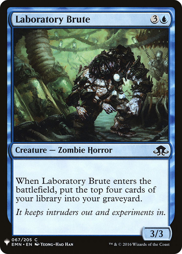 Laboratory Brute (LIST-EMN-67) [The List]