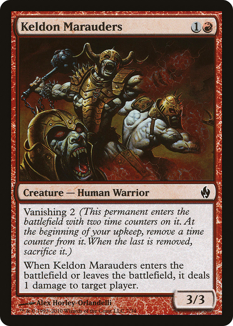 Keldon Marauders (PD2-007) [Premium Deck Series: Fire and Lightning] Foil