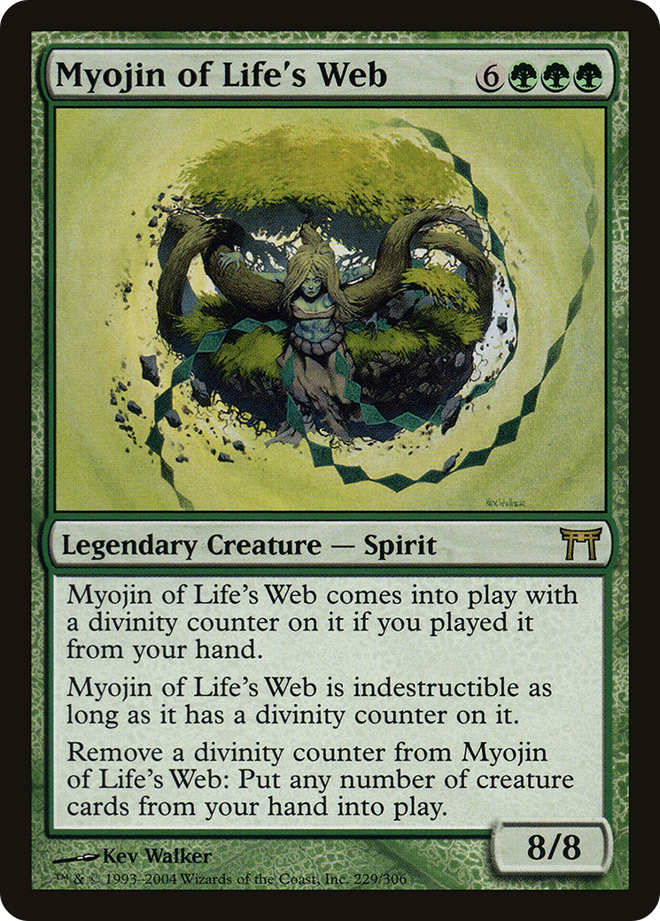 Myojin of Life's Web (CHK-229) [Champions of Kamigawa] Foil