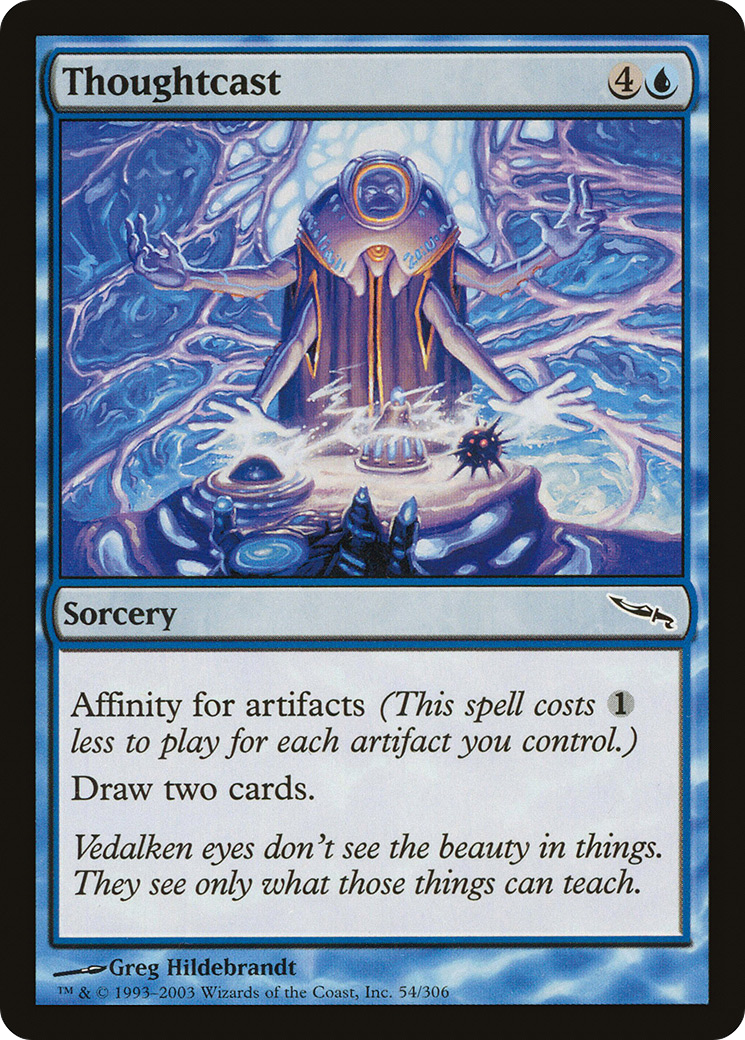 Thoughtcast (MRD-054) [Mirrodin]