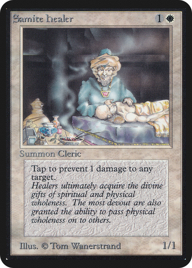 Samite Healer [Limited Edition Alpha]