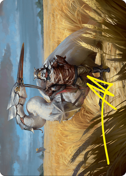 Skyknight Squire // Skyknight Squire (AFDN-004) (Borderless) [Foundations Art Series] Foil