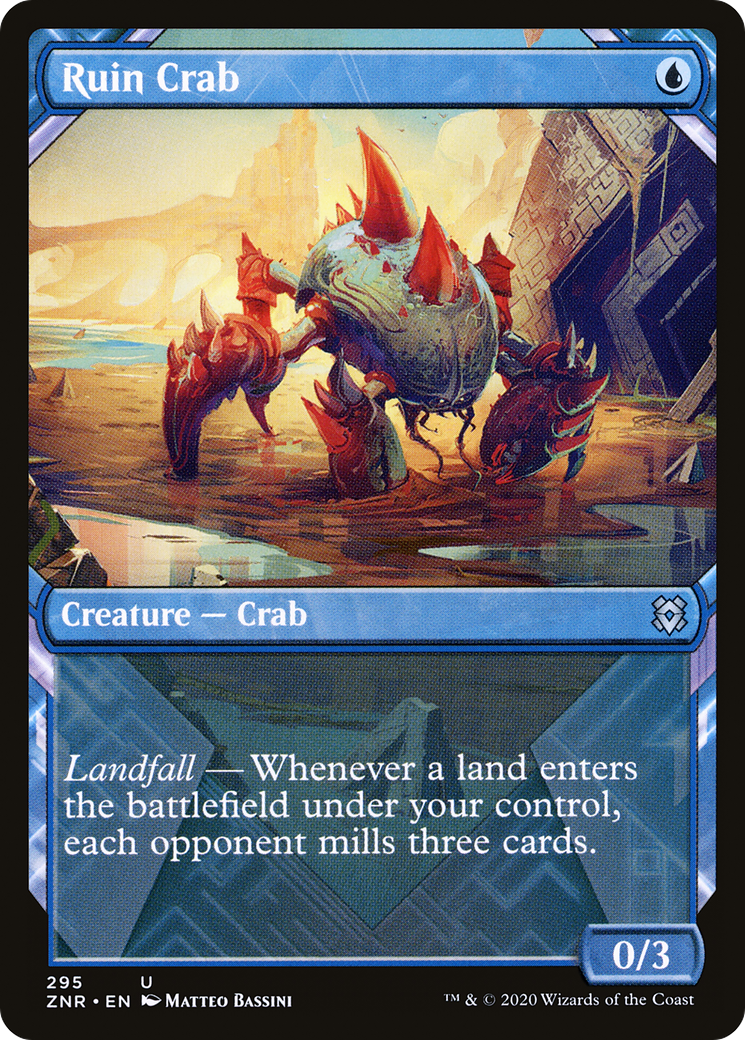 Ruin Crab (Showcase) (ZNR-295) [Zendikar Rising]