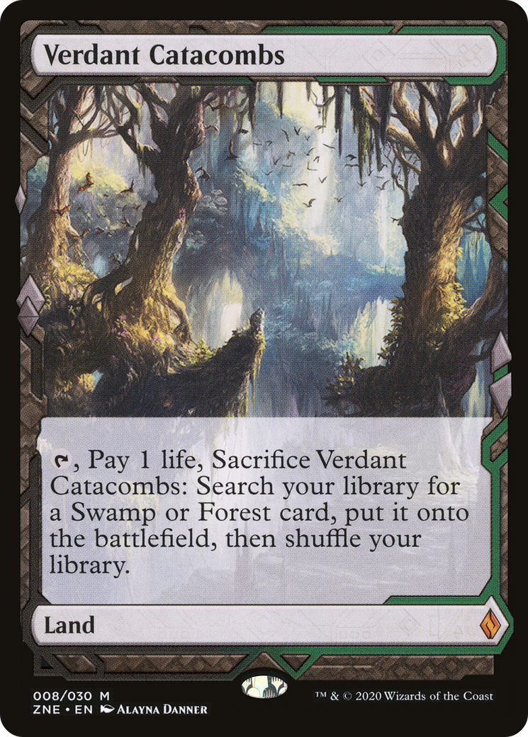 Verdant Catacombs (ZNE-008) [Zendikar Rising Expeditions]